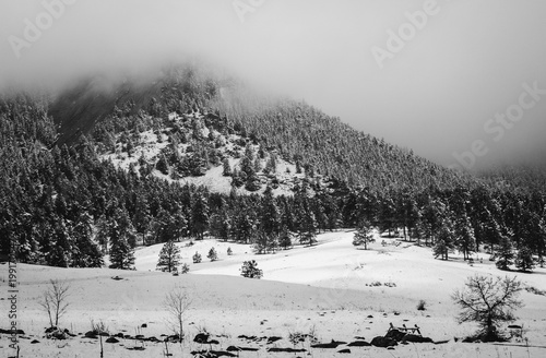 Flatirons in Boulder Colorado