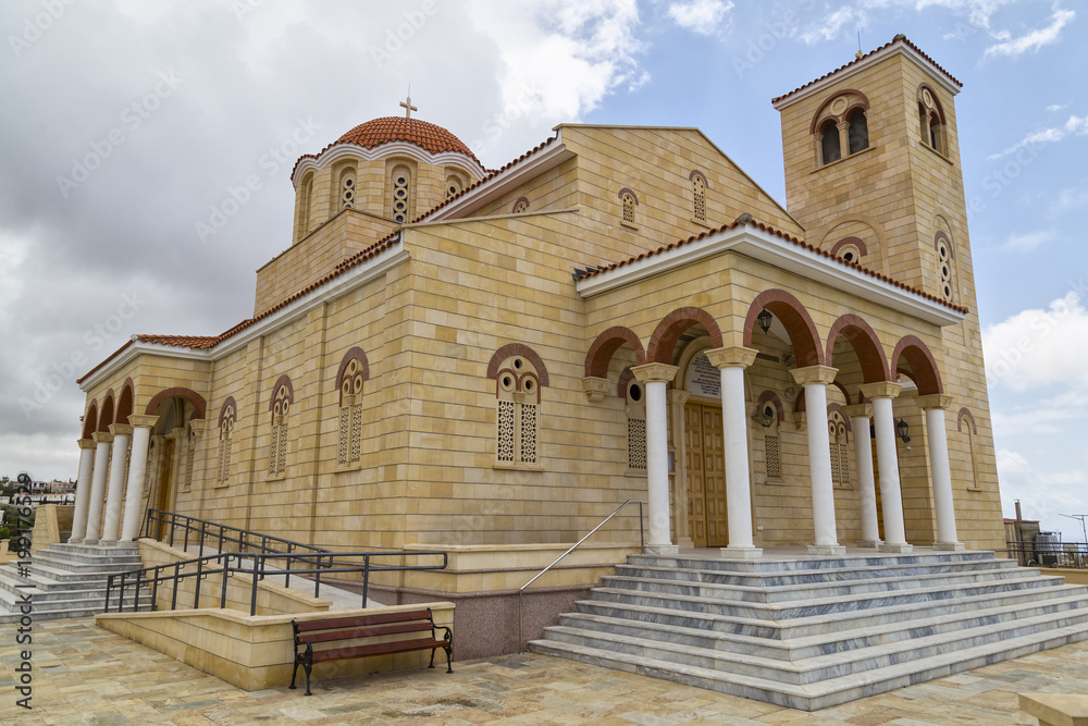 Modern Christian cathedral, Cyprus