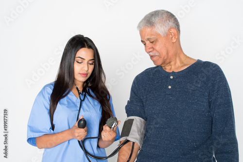 Health Care Worker and Elde...