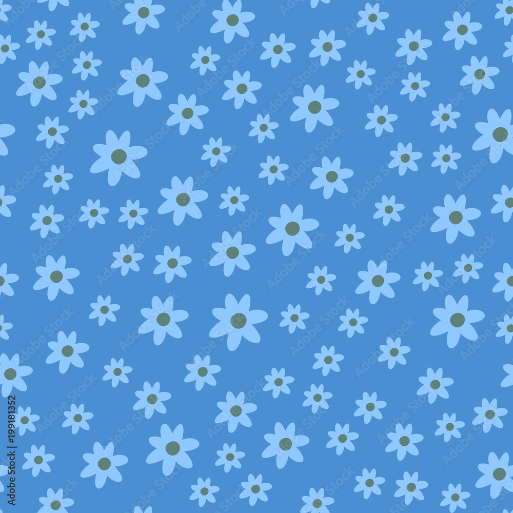 Simple pastel floral pattern Simple pastel floral pattern
