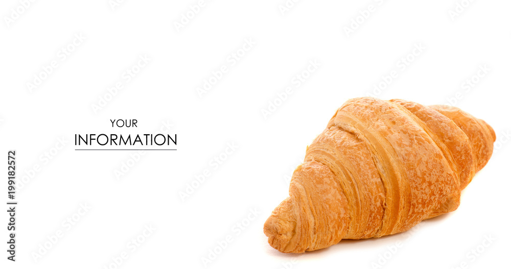 Croissant food sweetness pattern Croissant food sweetness pattern