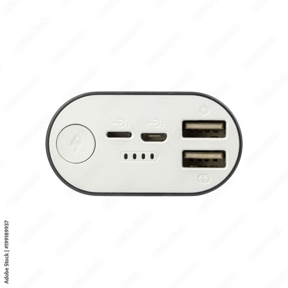 Power Bank isolated on white Power Bank isolated on white