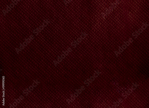 Paper napkin embossing seamless texture. burgundy color background