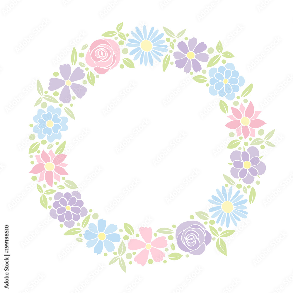 Cute background with colourful hand drawn flowers and copyspace. Spring, Mother's Day, Woman's Day and birthday party. Vector. Cute background with colourful hand drawn flowers and copyspace. Spring, Mother's Day, Woman's Day and birthday party. Vector.