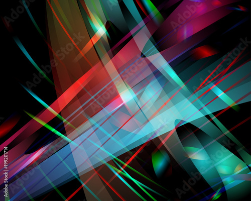 Abstract background composed of simple elements