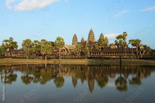 Angkor Wat Temple at Sunset  Temples of Angkor  Cambodia