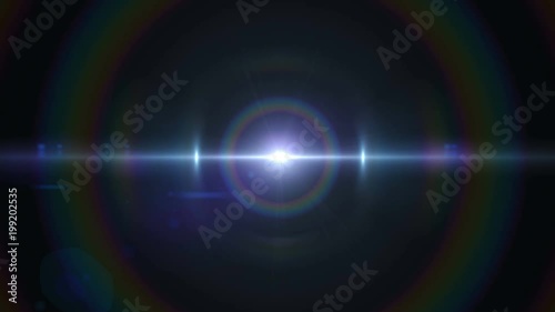 anamorphic lens flare 3840x2160 4K, lights background .
