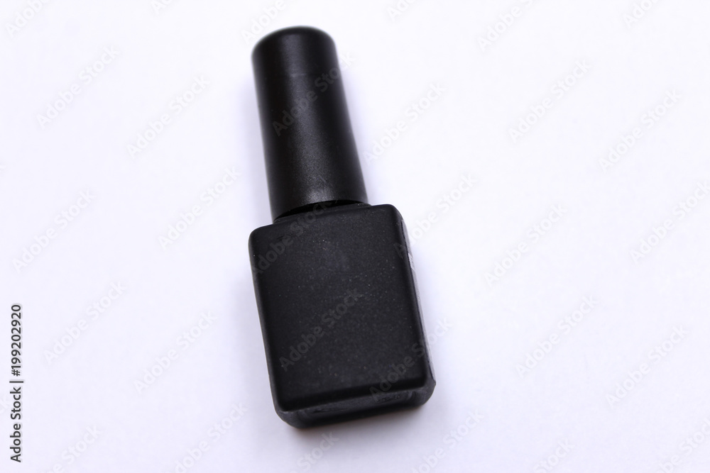 Obraz premium A jar for gel varnish, a varnish for manicure.