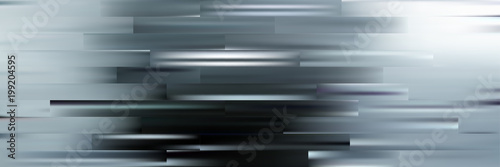 Panoramic abstract futuristic gray background.