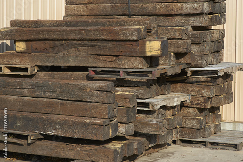 railroad ties photo