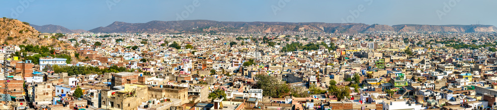 Panorama of Jaipur - Rajasthan, India