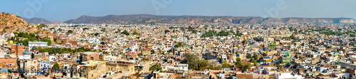 Fototapeta Naklejka Na Ścianę i Meble -  Panorama of Jaipur - Rajasthan, India