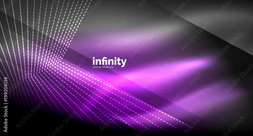 Shiny straight lines on dark background, techno digital modern template Shiny straight lines on dark background, techno digital modern template