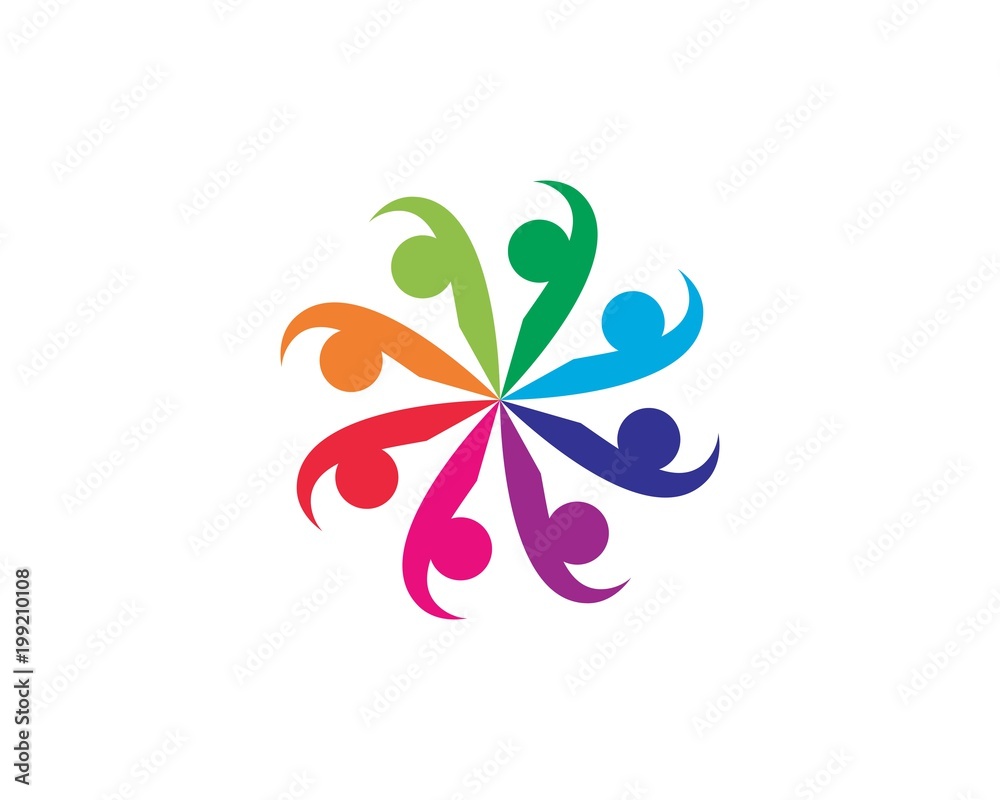 community care Logo template community care Logo template