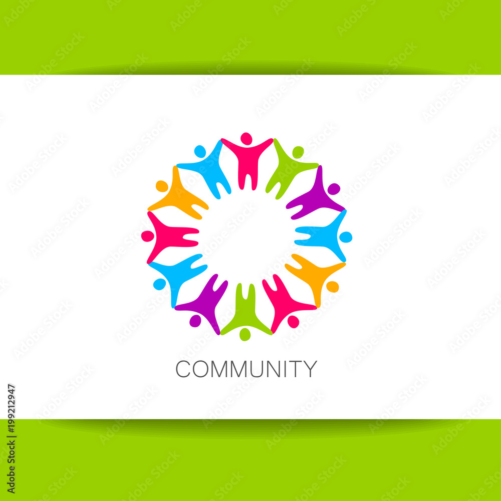 community logo design template