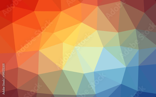 Farbenfroher LowPoly Backround
