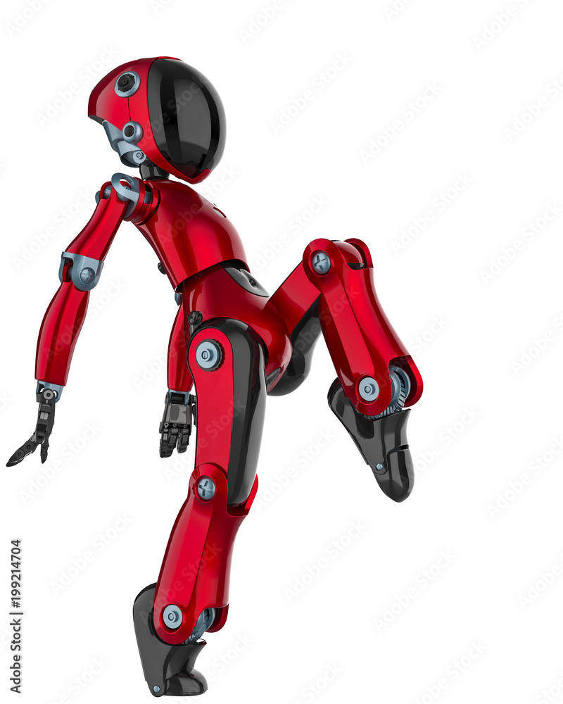 Fototapeta premium mini and realy nice robot