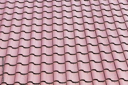 dirty red roof