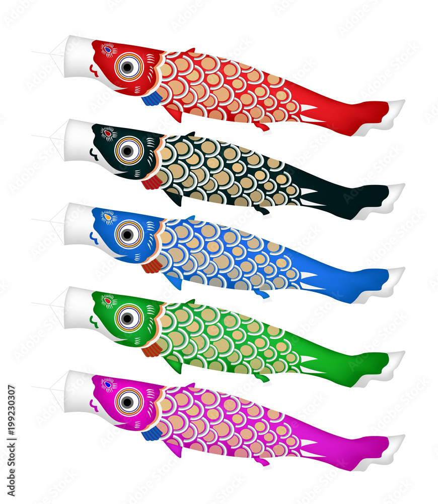 Koinobori Clip Art
