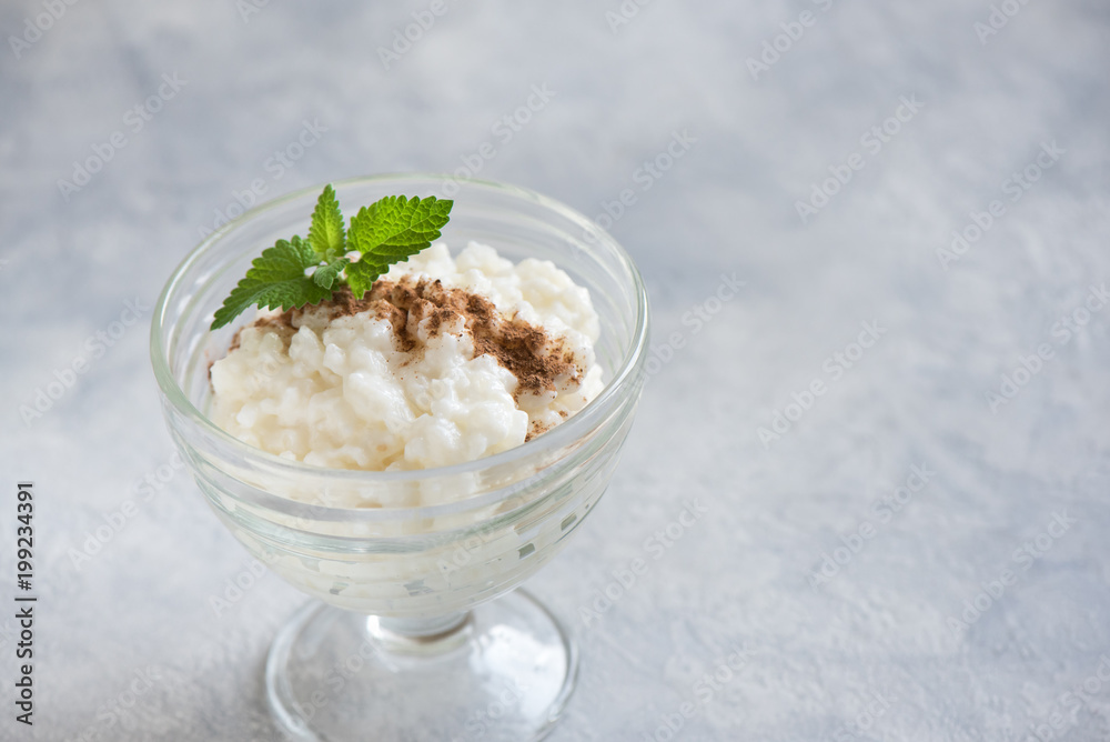 Rice pudding