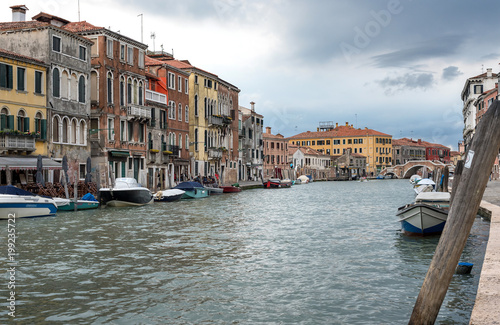 view of Venice and the canal, Italy