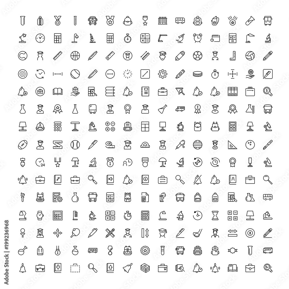 Flat icon set Flat icon set