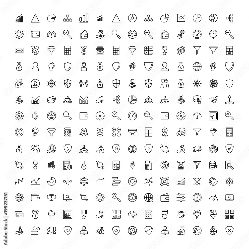 Trade flat icon Trade flat icon