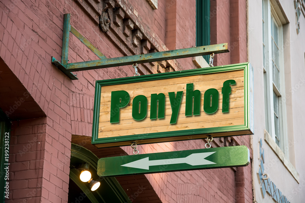 Schild 277 - Ponyhof Schild 277 - Ponyhof