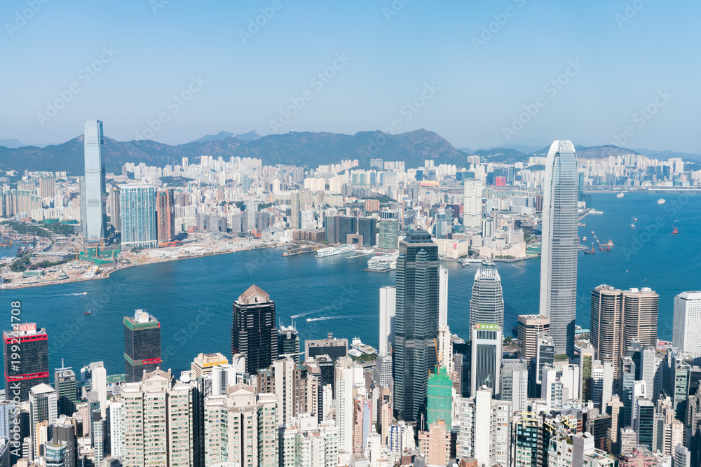 Fototapeta premium Chiny Hong Kong