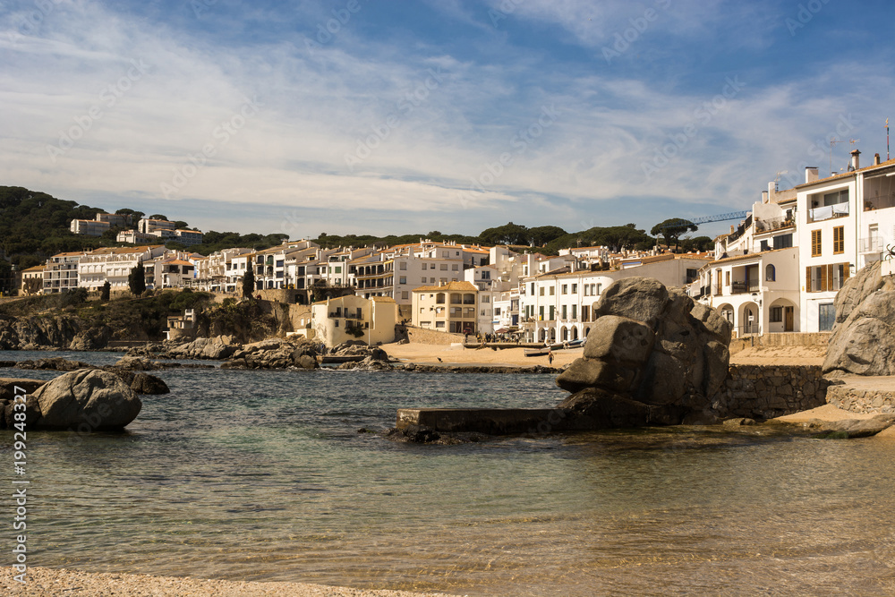 Precious town fisherman located in Spain. exactly in the Costa Brava