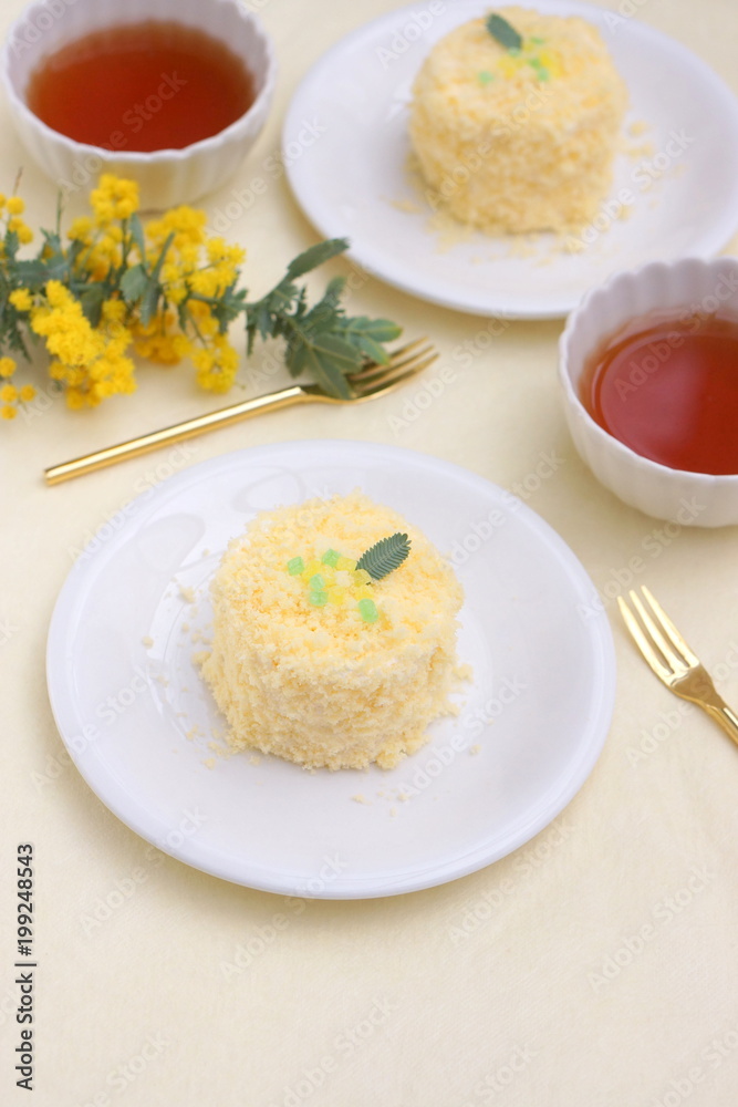 ミモザのケーキ ミモザのケーキ