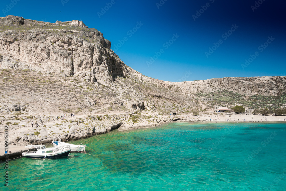 Scenic view of Greek Island, Crete, Greece
