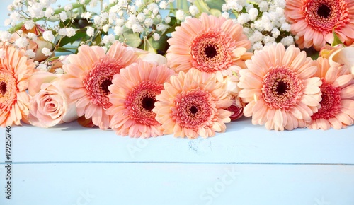 Grußkarte - Blumen Strauß P...