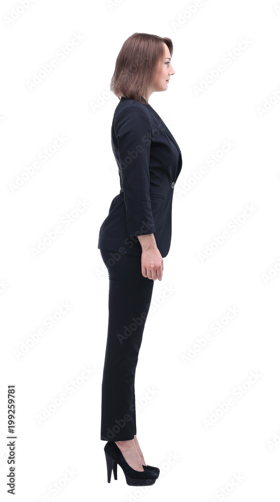 Full body portrait of a confident business woman Full body portrait of a confident business woman