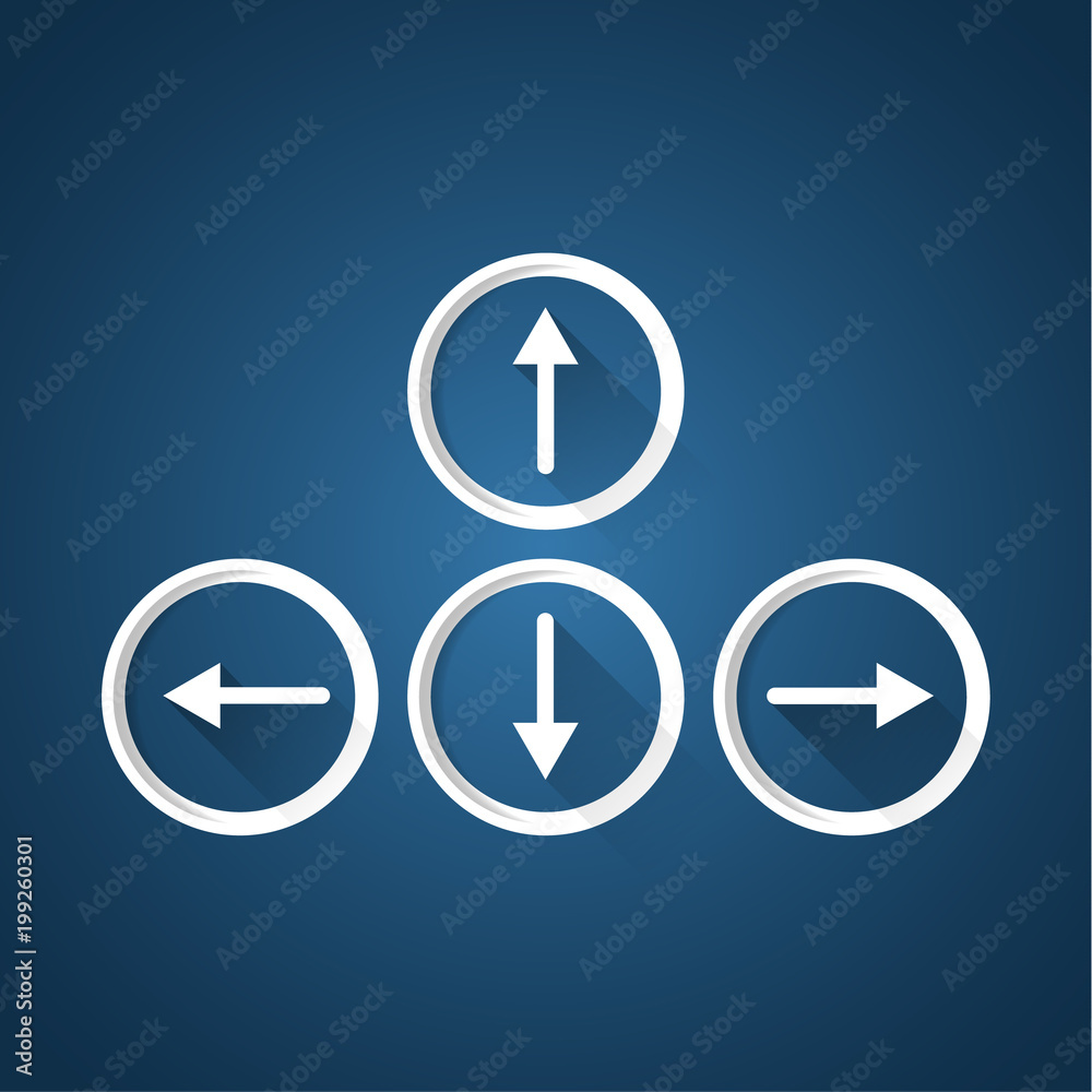 vector arrow keyboard buttons vector arrow keyboard buttons