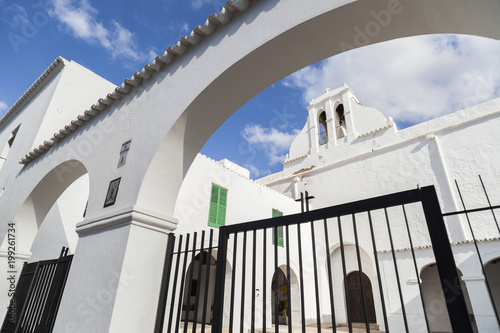 Church of Sant Antoni in Sant Antoni, Ibiza island, Spain.
