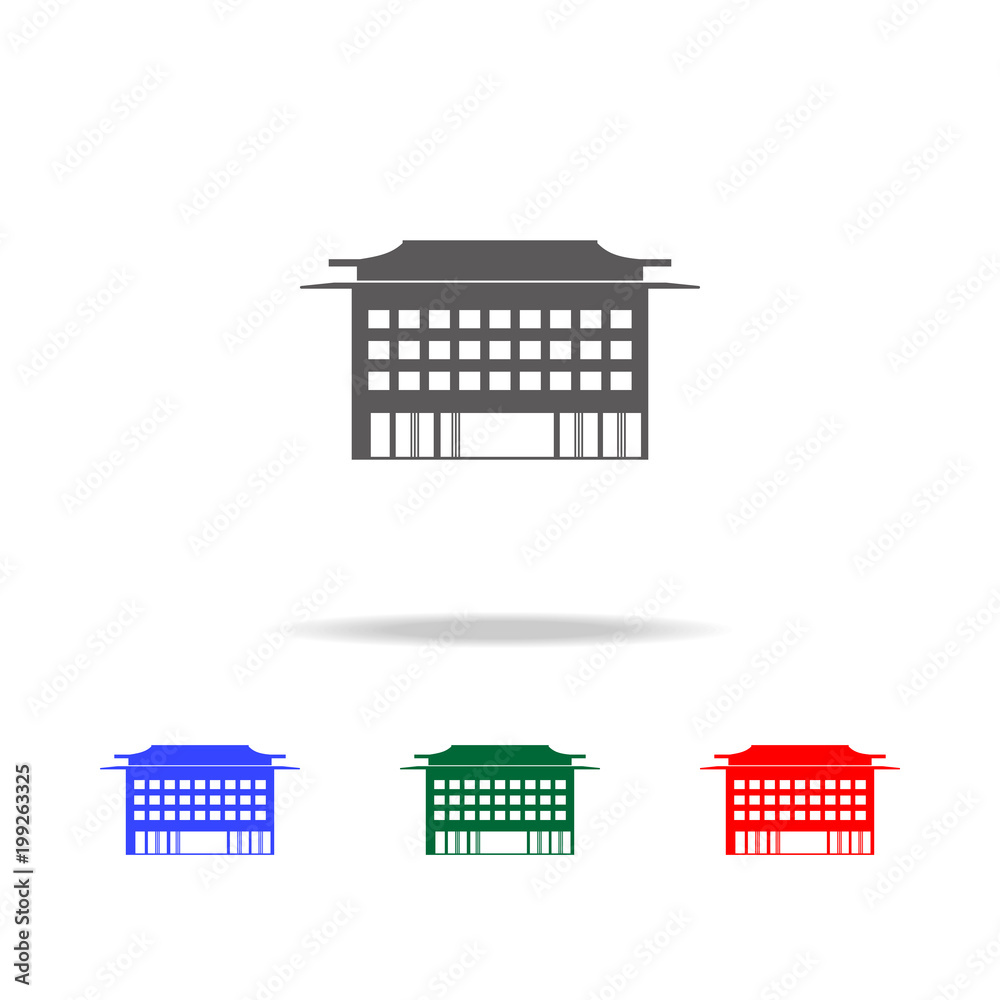 Chinese Building icon. Elements of Chinese culture multi colored icons. Premium quality graphic design icon. Simple icon for websites, web design, mobile app, info graphics