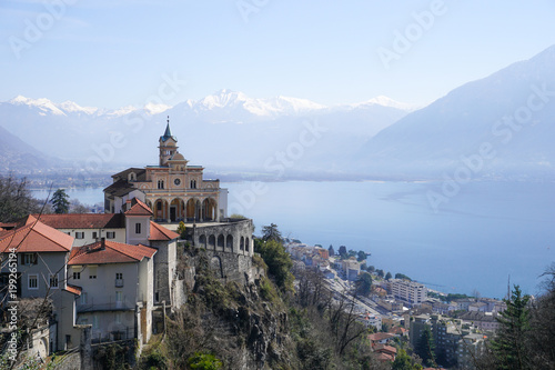 Monastery in Locarno, Switzerland (Italian side)