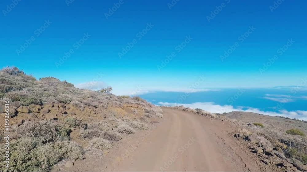 travel offroad to discover new places and locations on mount El teide vulcan in Tenerife Canary Islands. Tourist and adventure for alternative trip immersed in the wild nature travel offroad to discover new places and locations on mount El teide vulcan in Tenerife Canary Islands. Tourist and adventure for alternative trip immersed in the wild nature