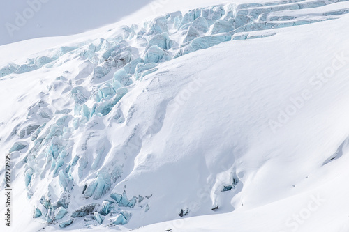 Gletscher in den Schweizer Alpen