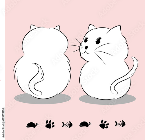 The pompom cat