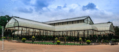 Image of Wide Glass house at Lalbagh in Bangalore