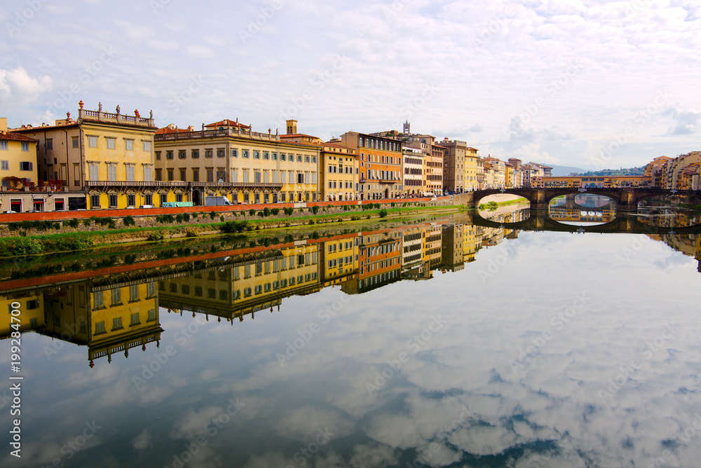 Naklejka premium Florenz - Ponte Vecchio,