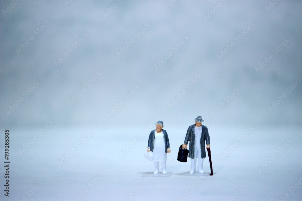 Obraz premium Altes Paar 