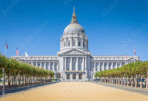 Canvas Print San Francisco City Hall, California, USA
