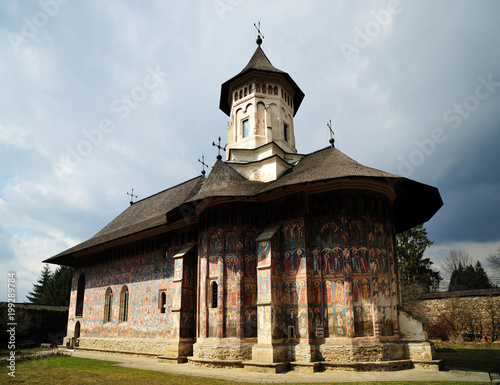 Old orthodox monastery in Romania. Old orthodox monastery in Romania