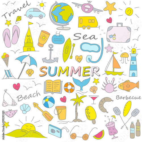 Summer, colorful