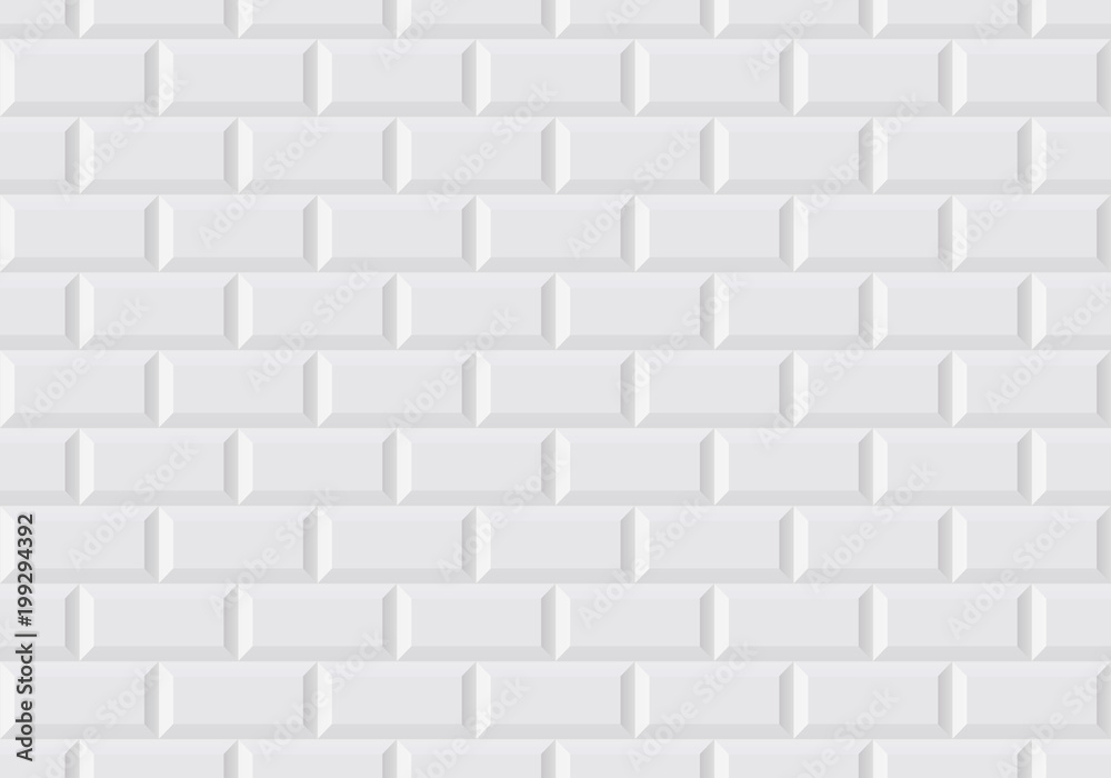 Carrelage mural blanc