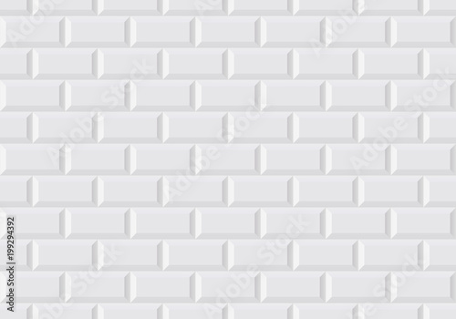 Carrelage mural blanc