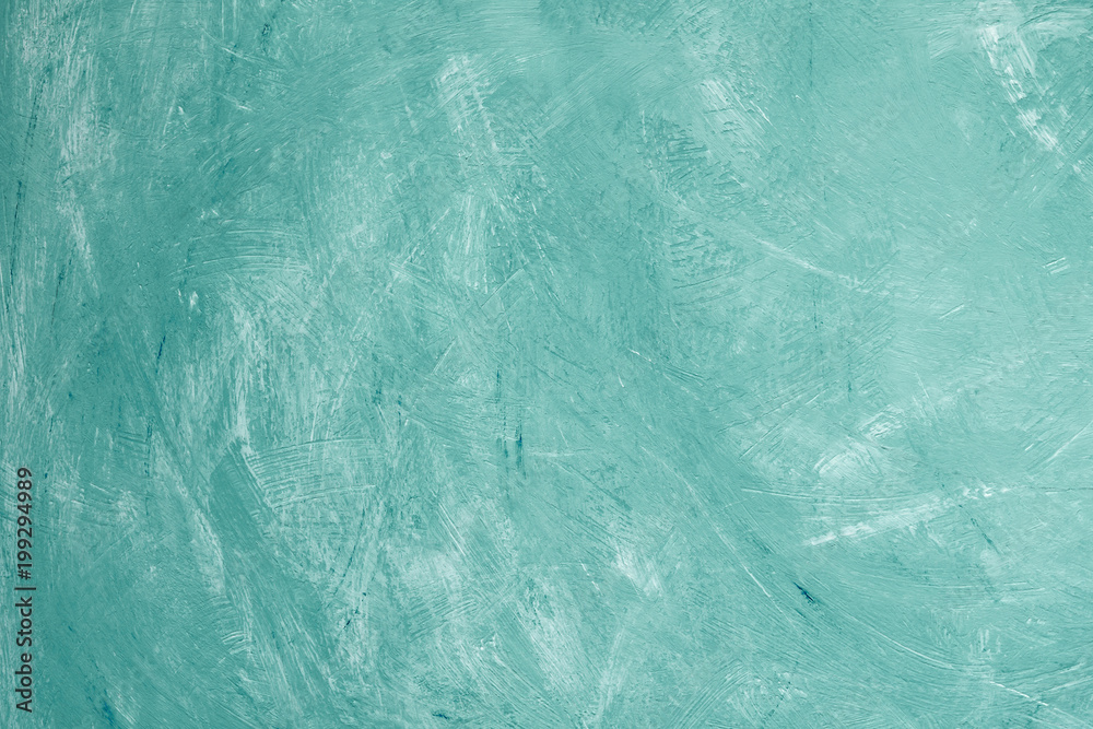 Obraz premium Designed grunge blue turquoise texture, background